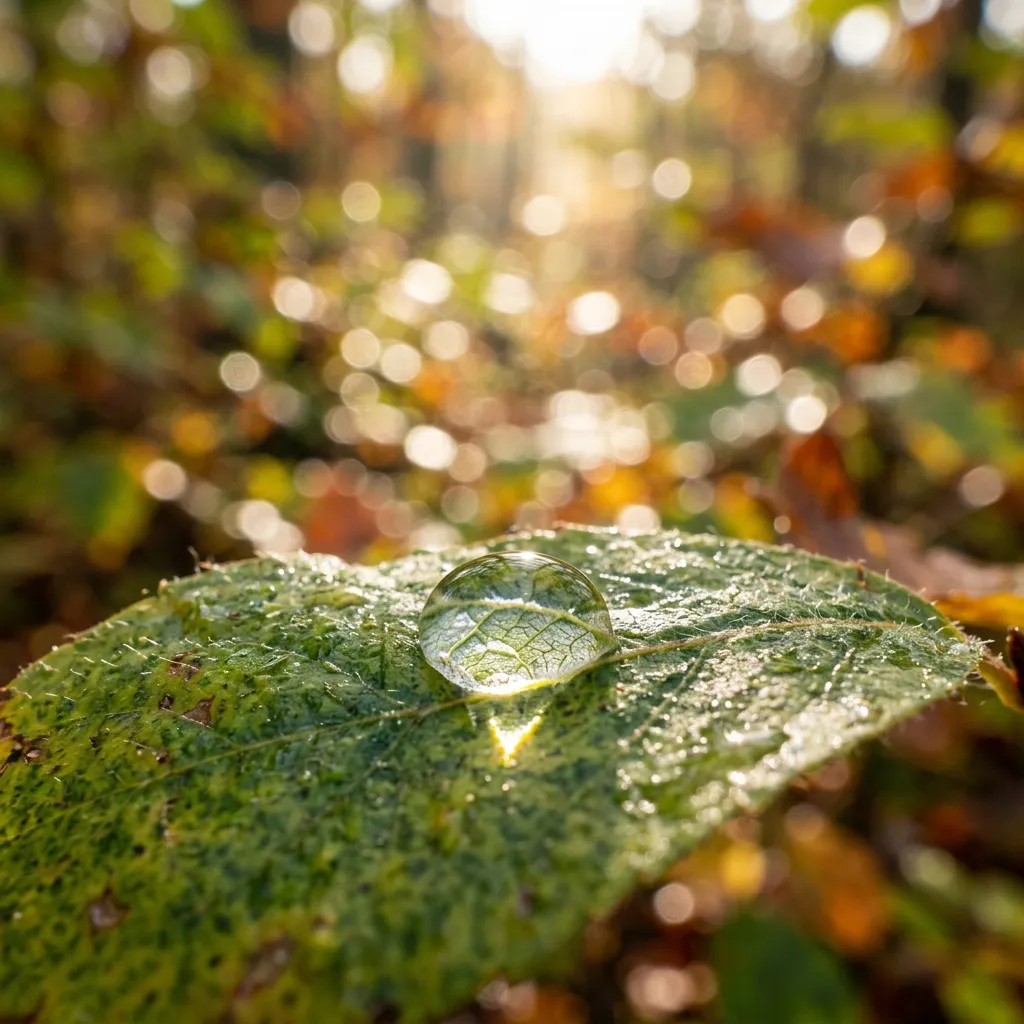 Forest Dew Macro visual output example